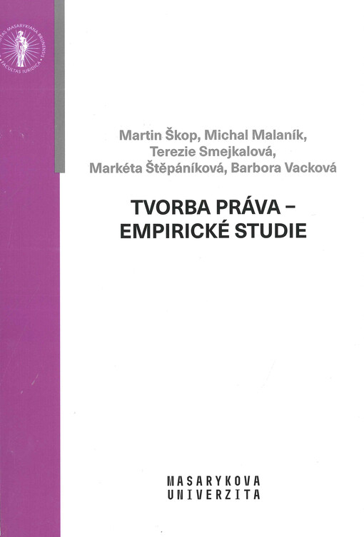Tvorba práva - empirické studie