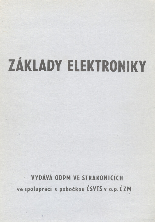 Základy elektroniky