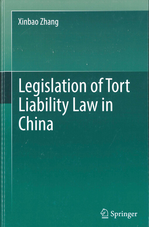 Legislation of tort liability law in China
