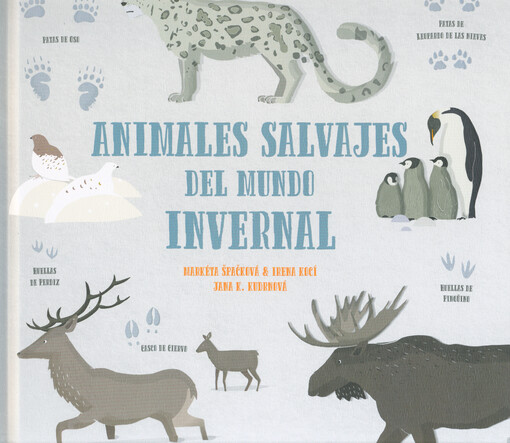 Animales salvajes del mundo invernal