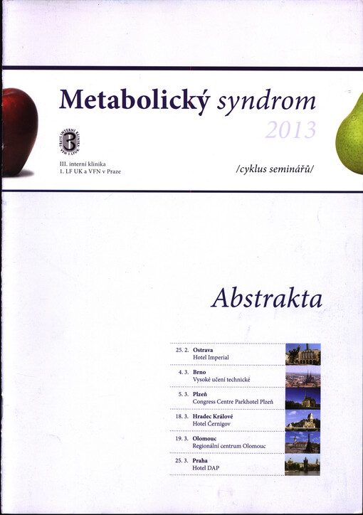 Metabolický syndrom 2013