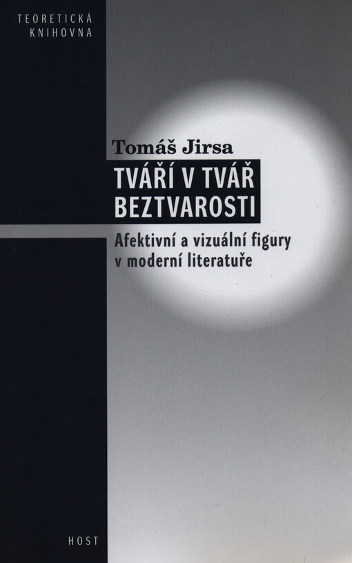 Tváří v tvář beztvarosti: afektivní a vizuální figury v moderní literatuře