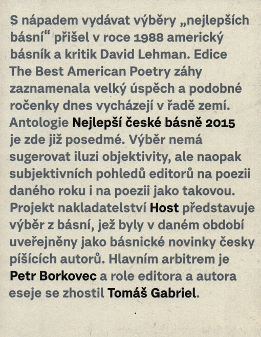 Nejlepší české básně 2015