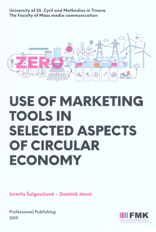 Use of marketing tools in selected aspects of circular economy