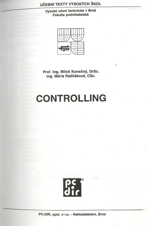 Controlling