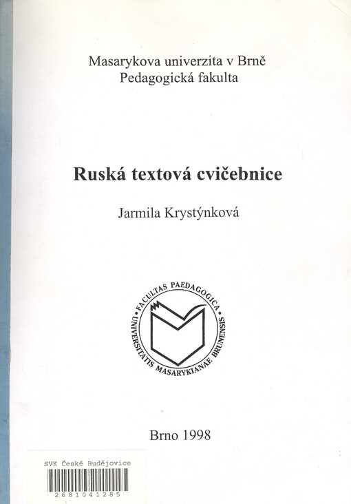 Ruská textová cvičebnice