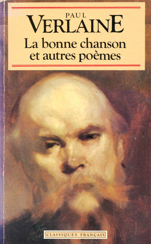 La bonne chanson :romances sans paroles Sagesse