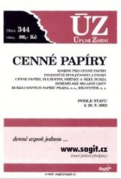 Cenné papíry :podle stavu k 20.9.2002