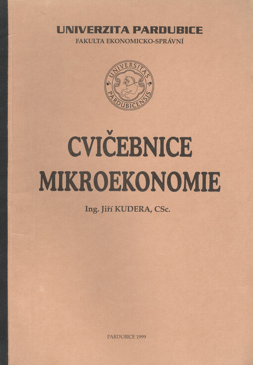Cvičebnice mikroekonomie