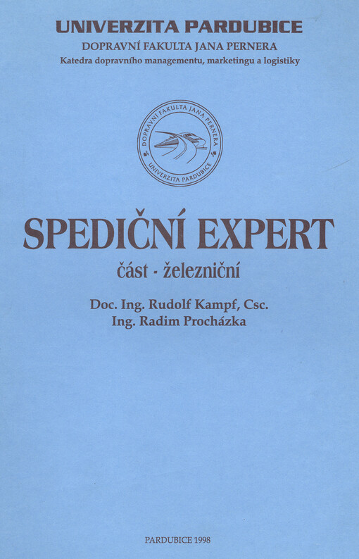 Spediční expert : část železniční