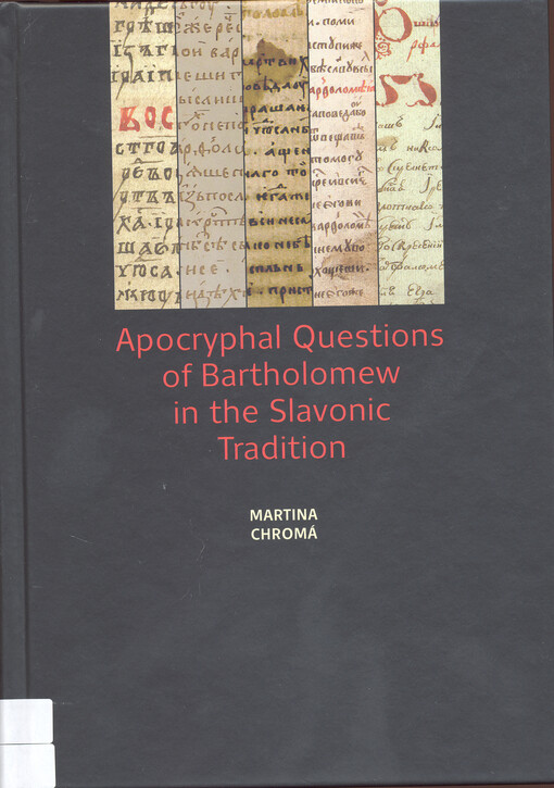 Apocryphal questions of Bartholomew in the Slavonic tradition
