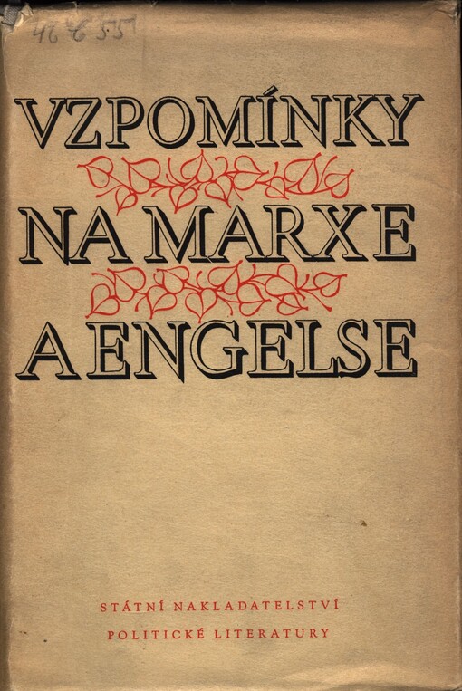 Vzpomínky na Karla Marxe a Bedřicha Engelse