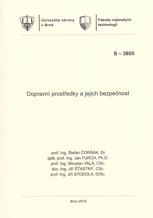 Dopravní prostředky a jejich bezpečnost