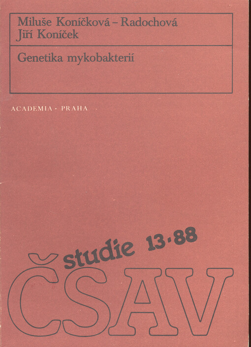 Genetika mykobakterií