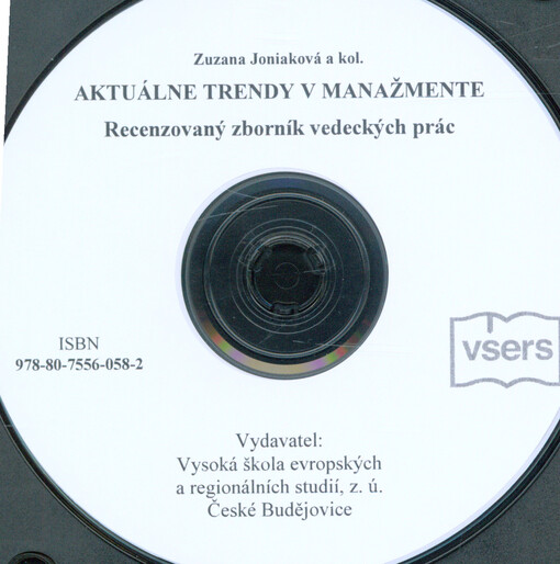 Aktuálne trendy v manažmente : recenzovaný zborník vedeckých prác
