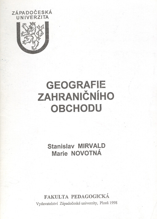 Geografie zahraničního obchodu