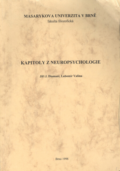 Kapitoly z neuropsychologie