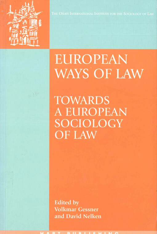European ways of law : towards a European sociology of law