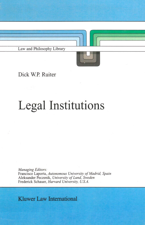 Legal institutions