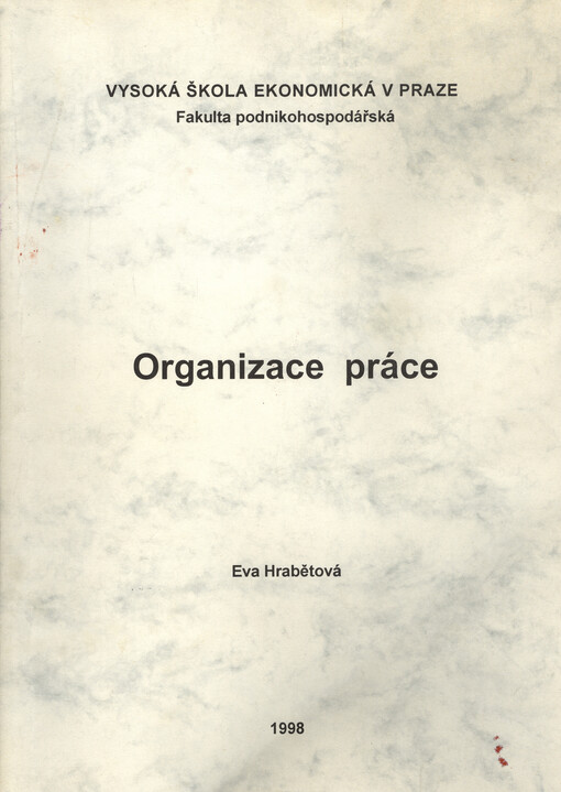 Organizace práce