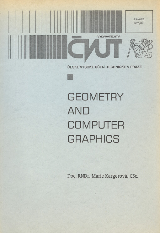 Geometry and computer graphics