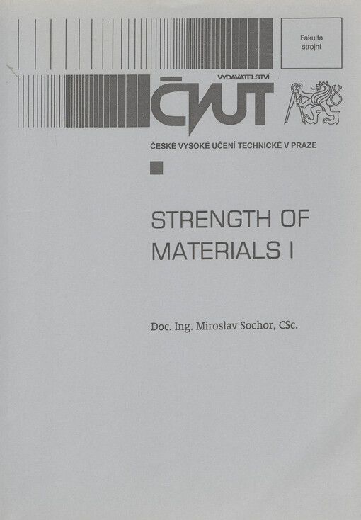 Strength of materials I