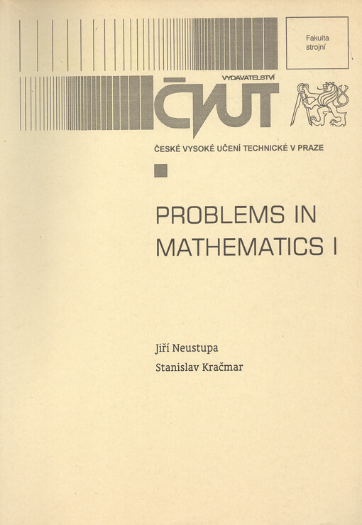 Problems in Mathematics I