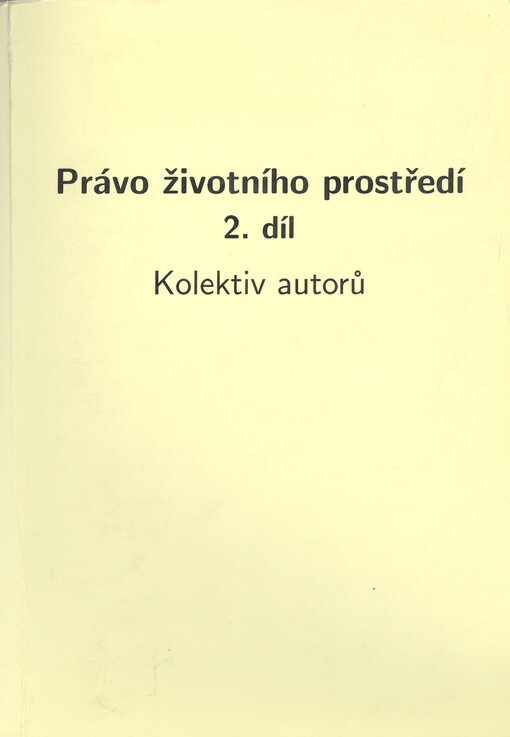 Právo životního prostředí