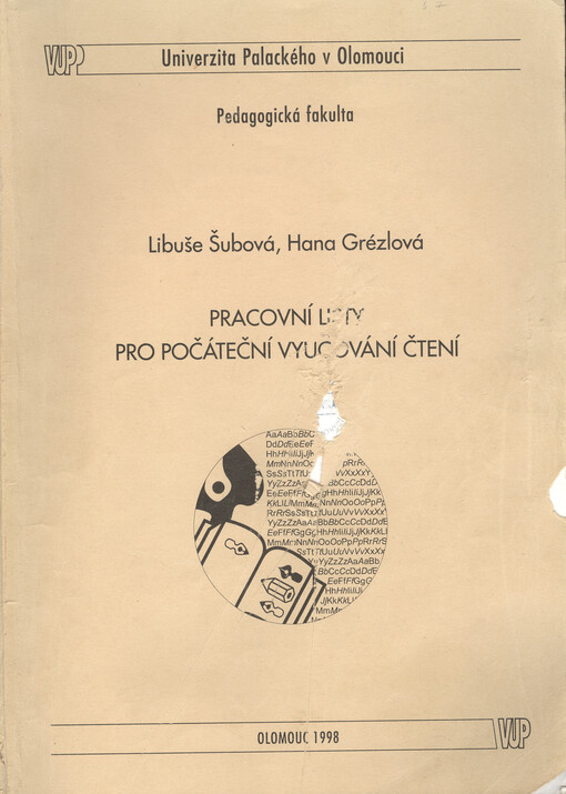 Pracovní listy pro počáteční vyučování čtení