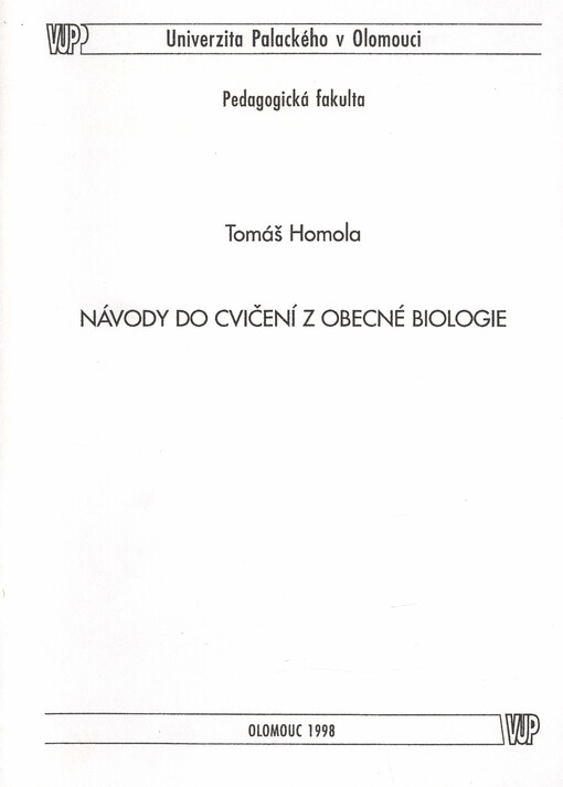 Návody do cvičení z obecné biologie