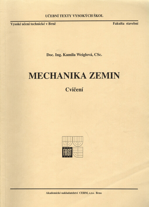 Mechanika zemin : cvičení
