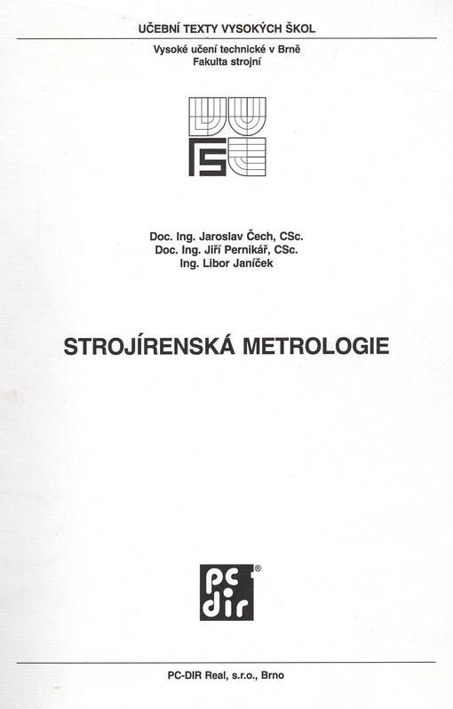 Strojírenská metrologie