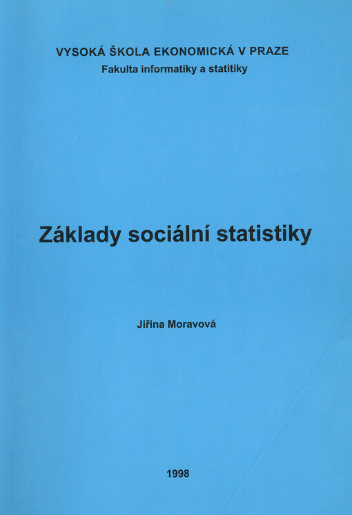Základy sociální statistiky