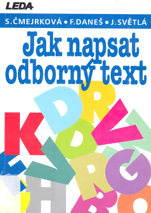 Jak napsat odborný text