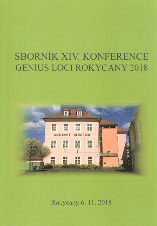 Sborník XIV. konference Genius loci Rokycany 2018 : Rokycany 6.11.2018