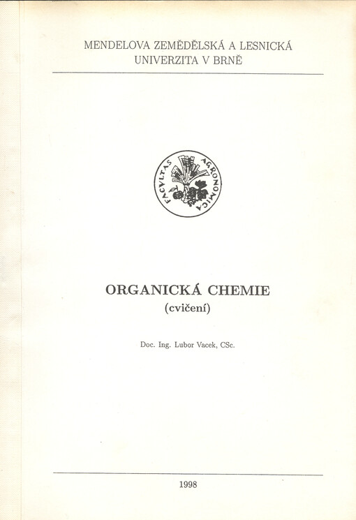Organická chemie : cvičení