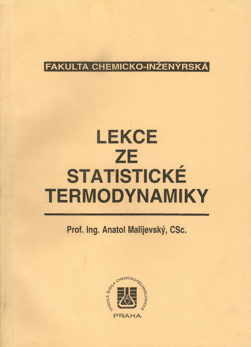 Lekce ze statistické termodynamiky