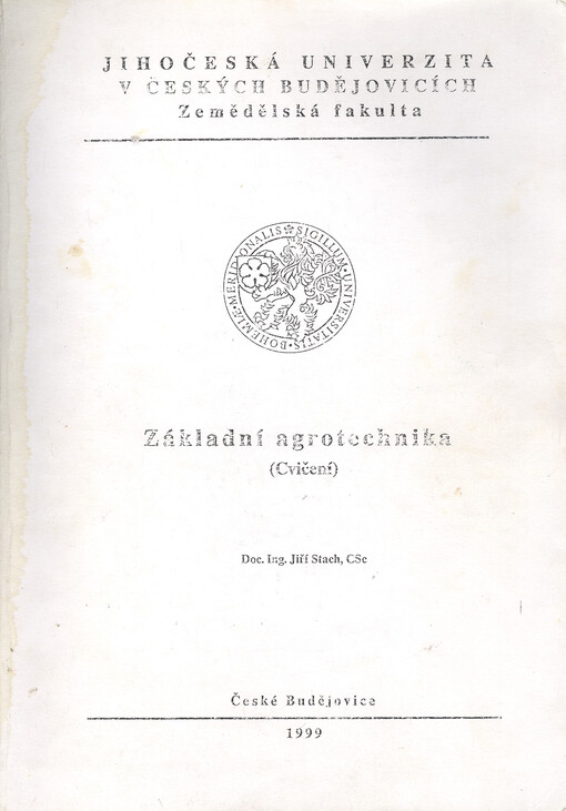 Základní agrotechnika : (cvičení)