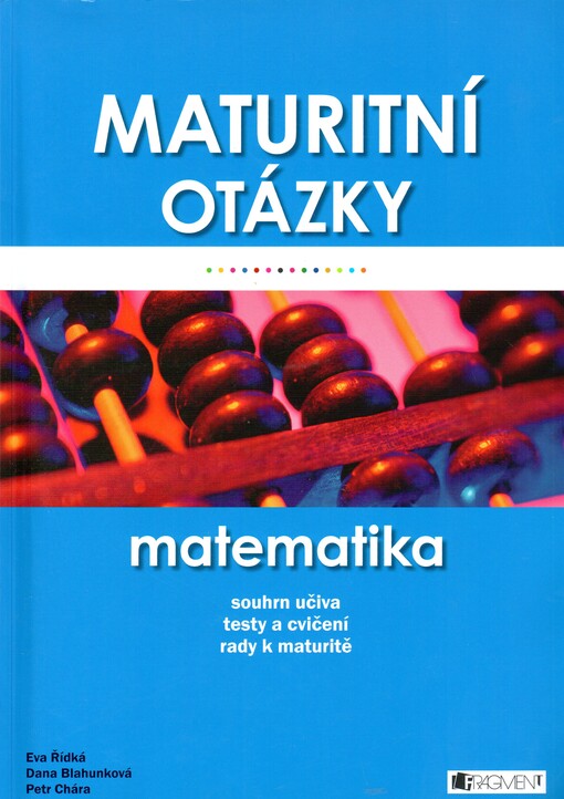 Maturitní otázky - matematika