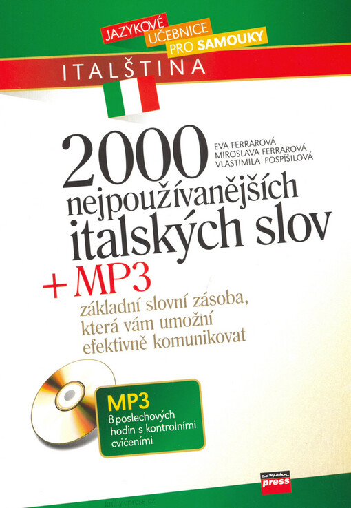 2000 nejpoužívanějších italských slov, Vyd. 1.