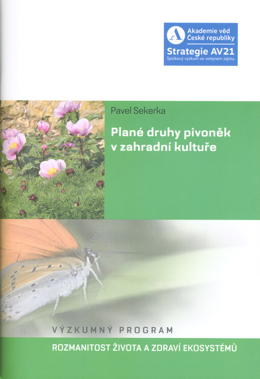 Plané druhy pivoněk v zahradní kultuře