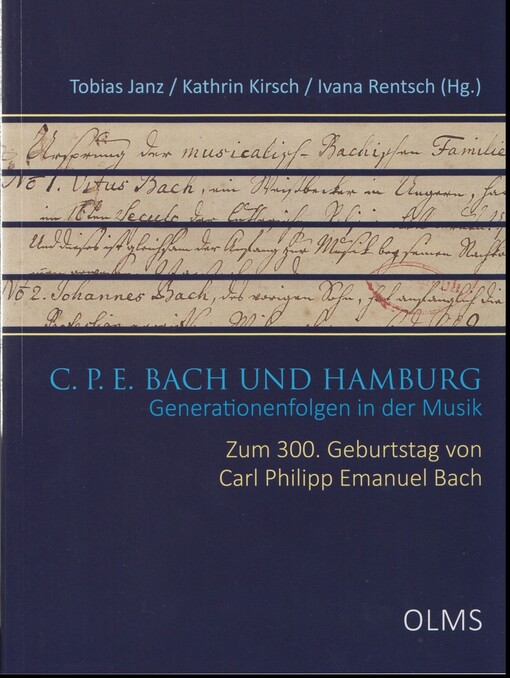 C. P. E. Bach und Hamburg