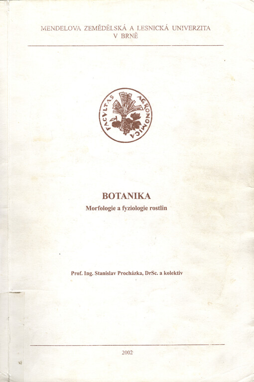 Botanika: morfologie a fyziologie rostlin