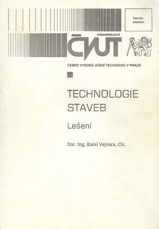 
  Technologie staveb
  : Lešení