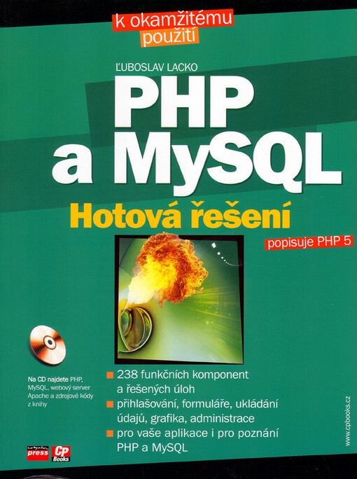 PHP a MySQL : hotová řešení