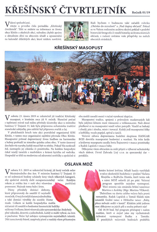 Křešínský čtvrtletník