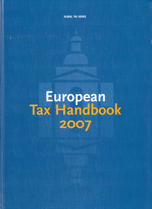 European tax handbook, 2007