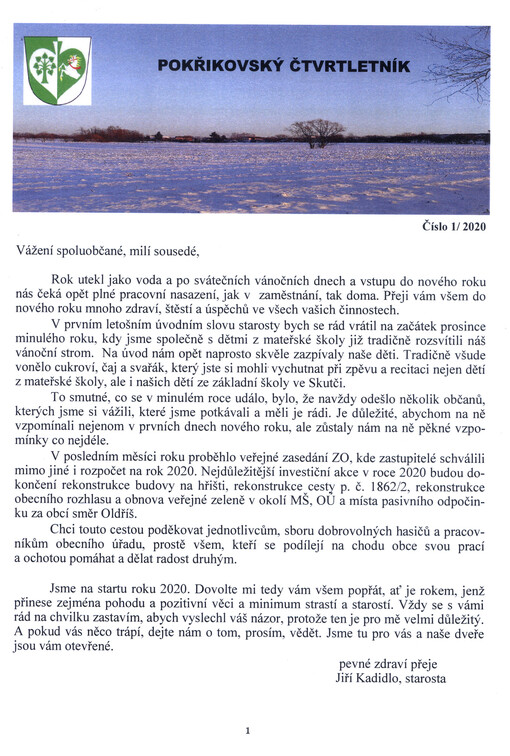 Pokřikovský čtvrtletník