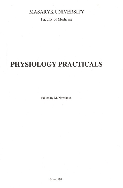 Physiology practicals