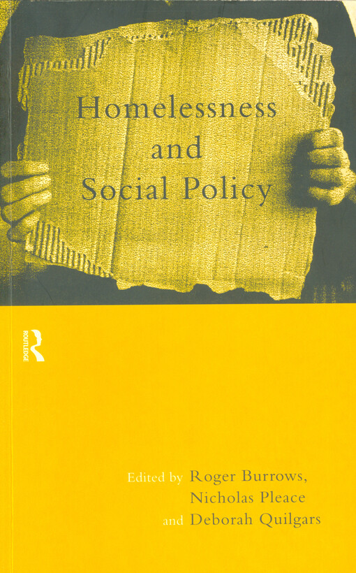 Homelessness and social policy